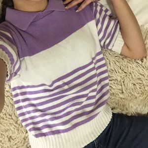 💜Vintage striped sweater💜